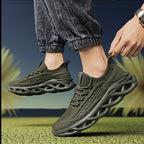 Izicathulo Zabesilisa Eziphefumulayo Ze-Mesh - Ukumuncwa Kwe-Soft Sole Shock Okulula