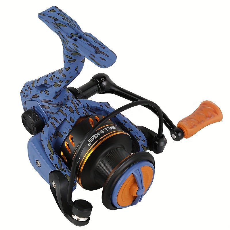 BILLINGS Heavy-Duty Spinning Fishing Reel 2000-5000 Series - 10kg/22LB Max Drag, 5.2:1 & 4.7:1 Gear Ratio, Saltwater/Freshwater, Ambidextrous Left/Right Hand Retrieve, Lightweight Durable Alloy, Large Capacity for Bass, Trout - The Superior Findings Depot