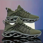 Izicathulo Zokugijima Eziphefumulayo Zabesilisa - I-Shock Absorption Soft Sole