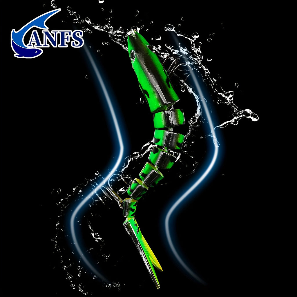 Fishing Lures Multi Jointed Swimbait Crankbait Slow Sinking Bionic Artificial Bait Freshwater Saltwater Trout Bass Fishing Accessories 20g 0.7oz/13.5cm 5.31inch, Trout Lure, Lifelike Bait, Crankbait Design, Precisioncrafted L - The Superior Findings Depot