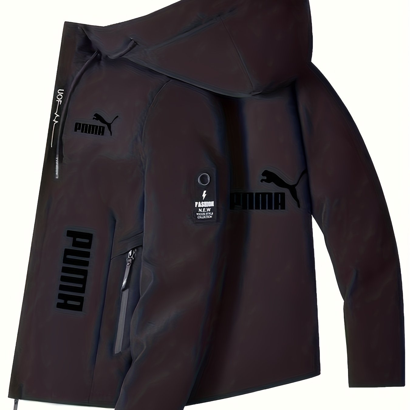 Ijazi Labesilisa Elinesitayela Sezemidlalo Eline-Hooded - Ibhomu Lephethini Lejiyomethri