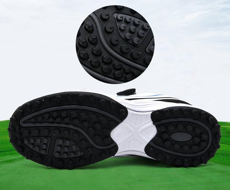 Izicathulo Zegalofu Zabesilisa ze-LEFUS - Ama-Spikes Angasheleli Aqinile Ane-Rotary Buckle