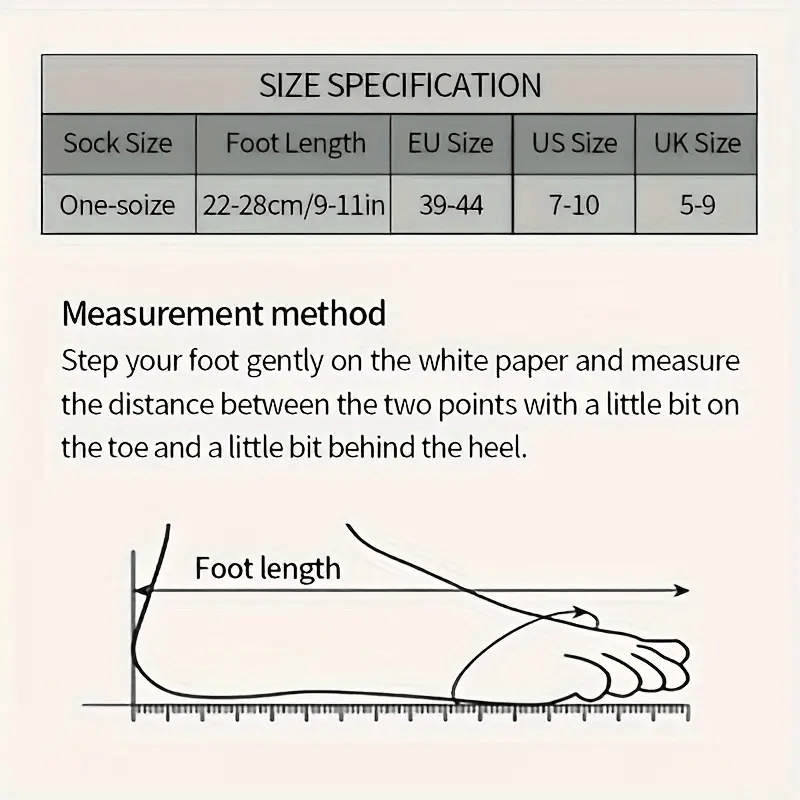 Amasokisi Amadoda - Amasokisi Ezemidlalo Alwa Nephunga Elibi Emaphakathi (20pcs/10pcs)