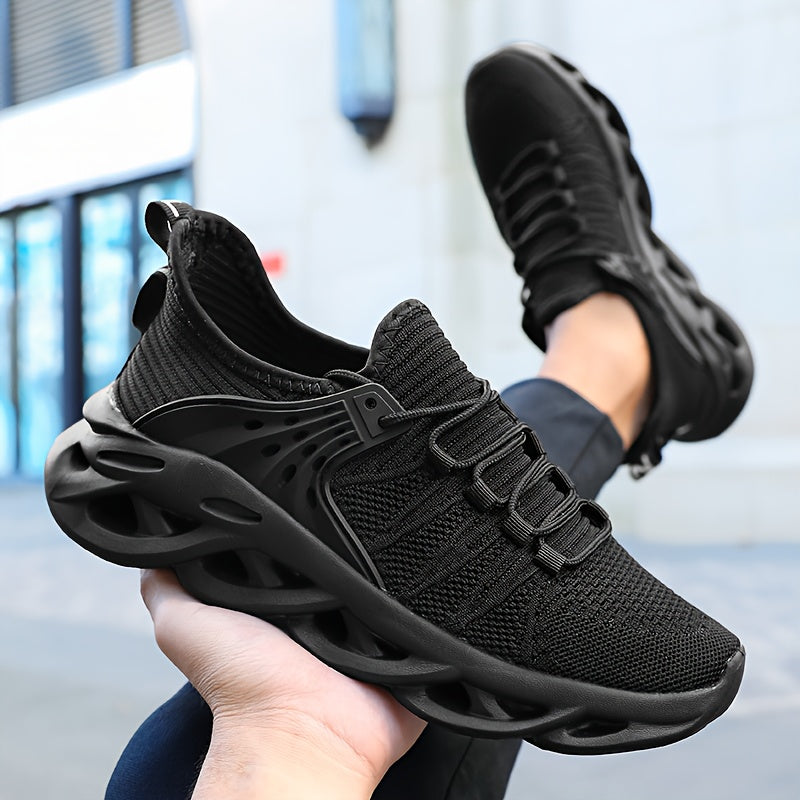 Izicathulo Zokugijima Eziphefumulayo Zabesilisa - I-Shock Absorption Soft Sole