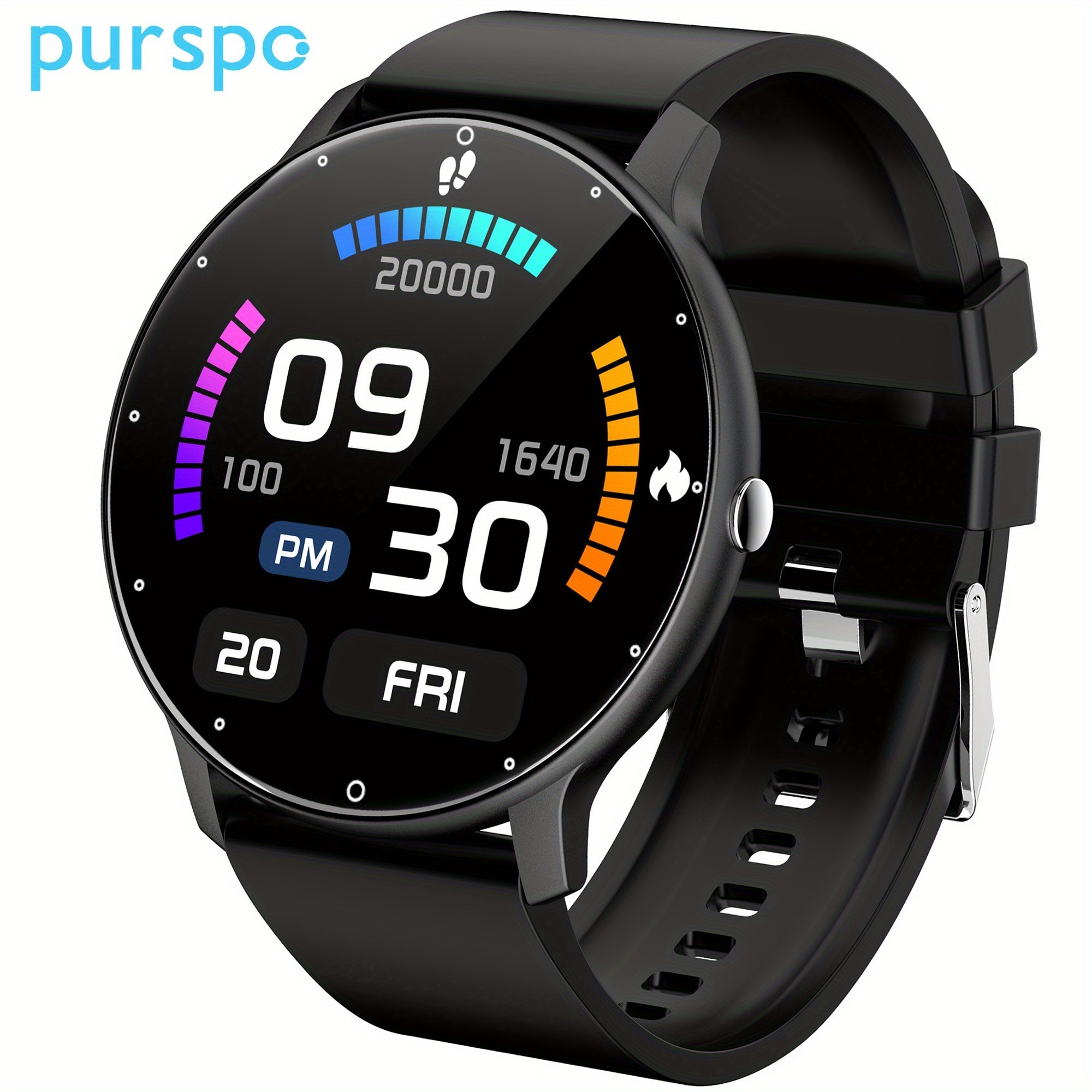 Purspo Smart Watch (Making/Answer Call) for Women Men, Wireless Calling Smartwatch with Multi-Sport Mode, Weather Forecast, Ai Voice Control, Music Playing Control, Sport Watch Compatible for iPhone And Android Phones - The Superior Findings Depot