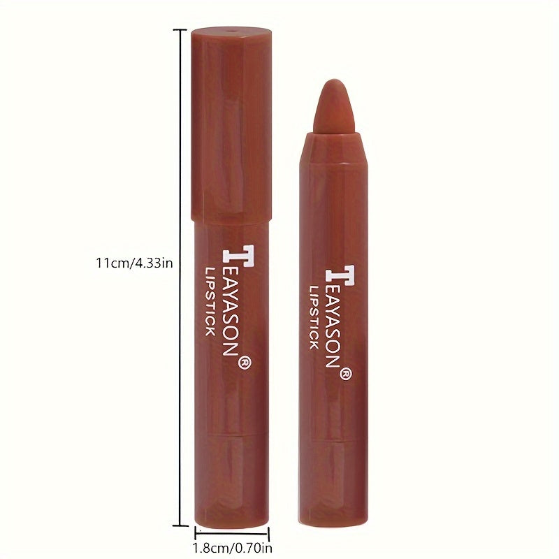 1PC Sexy Matte Lipstick Waterproof Long Lasting Color Rendering Non-stick Velvet Lips Liner Pencil Woman Makeup Cosmetics Valentine's Day Gifts - The Superior Findings Depot