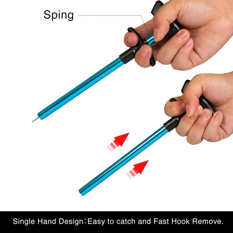 1pc Easy-to-Use T-Shaped Fish Hook Remover Tool - Quick and Painless Hook Removal with Ergonomic Design for Comfortable Grip - Perfect for Freshwater and Saltwater Fishing - The Superior Findings Depot