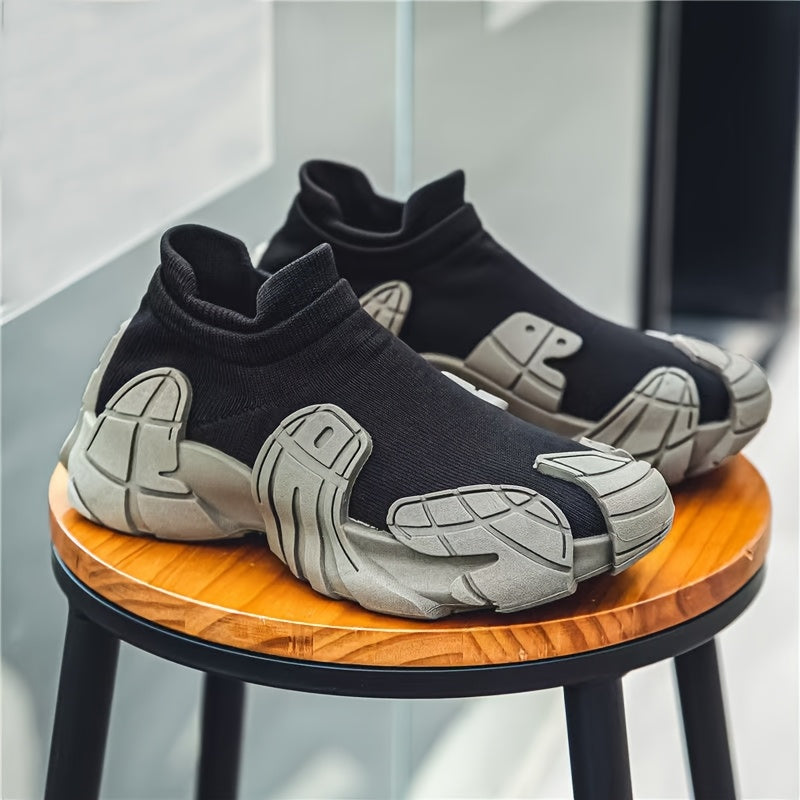 Izicathulo Zabesilisa Ezijwayelekile Ezinesitayela - I-Slip-On Efana Nesokisi Esitayela Esithandwayo