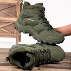 Men's Side-Zip Lightweight Sports Boots - All-Season Desert Outdoor