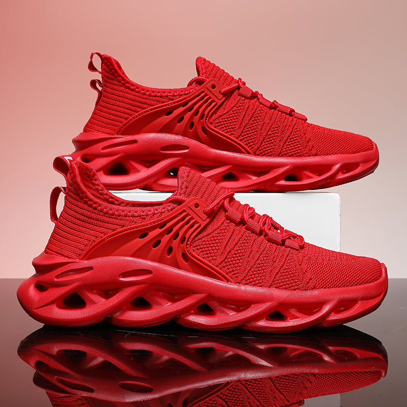 Izicathulo Zokugijima Eziphefumulayo Zabesilisa - I-Shock Absorption Soft Sole