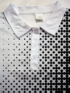 Men's Gradient Short Sleeve Golf Shirts - Casual Regular Fit Summer