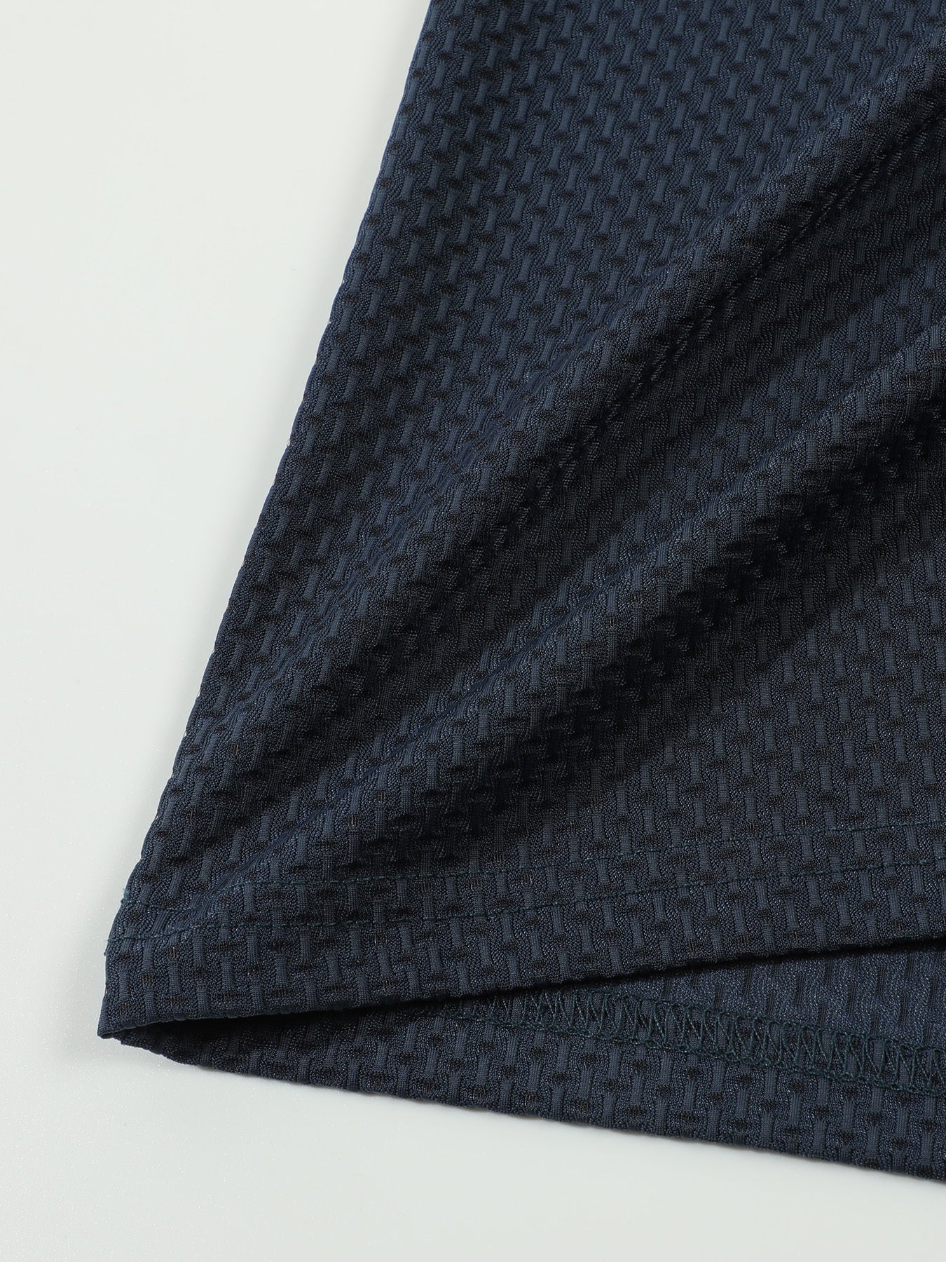 Men's Casual Golf Business Polo Shirt - Large Size Geometric Pattern