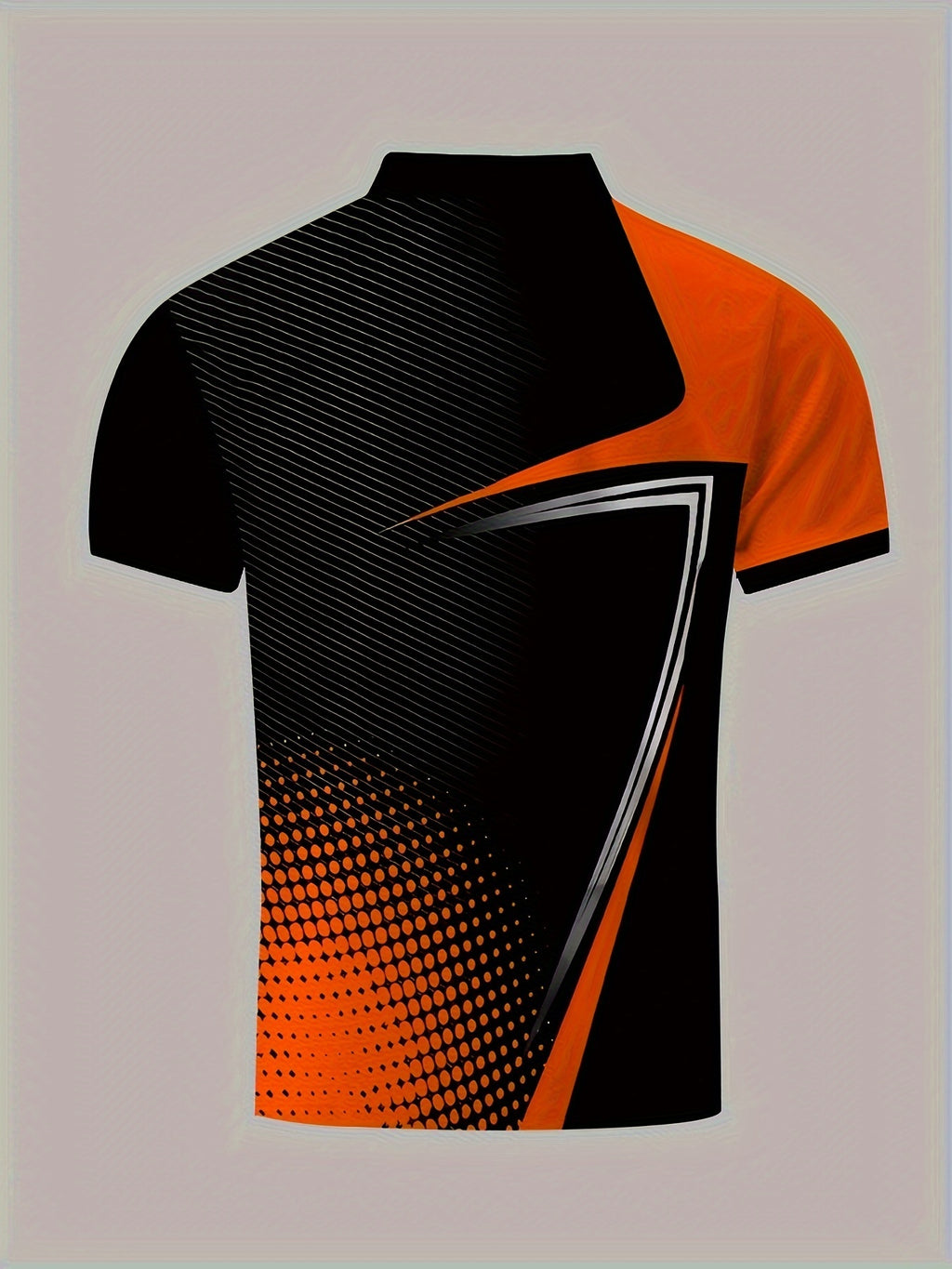 Men's Color Blocked Short Sleeve Golf Shirts - Casual Regular Fit