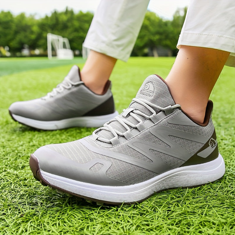 Men's Golf Shoes - Mesh Breathable Non-Slip Sneakers