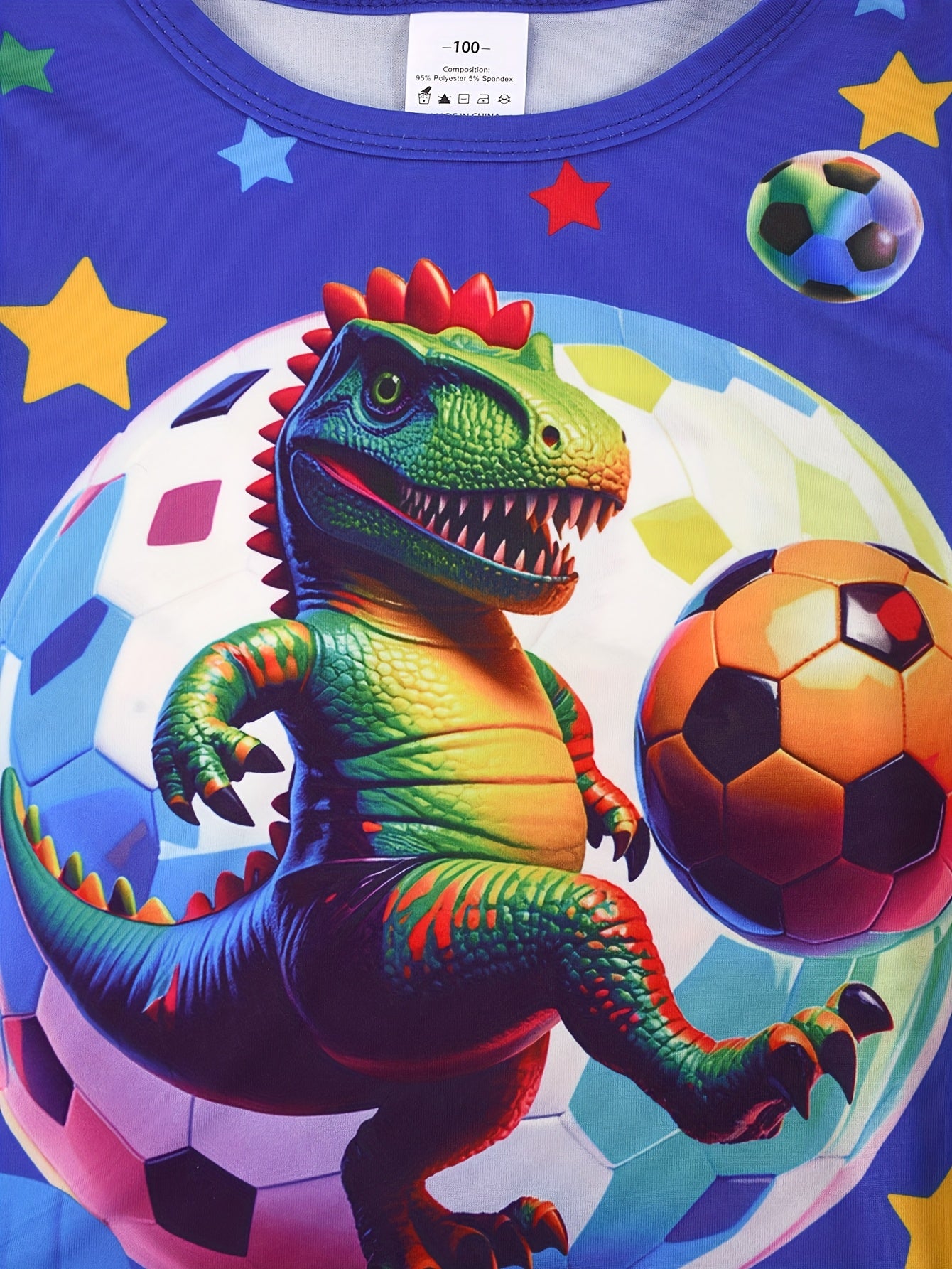 Hot-Selling ' And ' /Loungewear Sets, 3 Sets Randomly Selected. Stylish And Energetic Design, Suitable for All Seasons, Featuring Soccer Balls, Motorcycles, Planets, And Dinosaurs. Skin-Friendly, Soft, And Comfortable., Perfe - The Superior Findings Depot