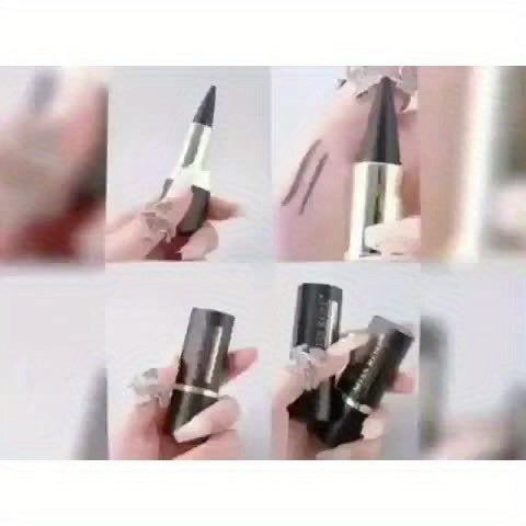 Matte, Waterproof And Smudge Proof Eyeliner Balm Black Single-head Solid Eyeliner Balm - The Superior Findings Depot