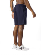 3pcs Men'S Summer Sports Shorts - Breathable Quick-Dry Fabric, Drawstring Waist with Zipper Pockets, Lightweight & Comfortable for Running, Hiking, Outdoor Activities - Black, Navy Blue, Dark Gray - Perfect Gift for Active Me - The Superior Findings Depot