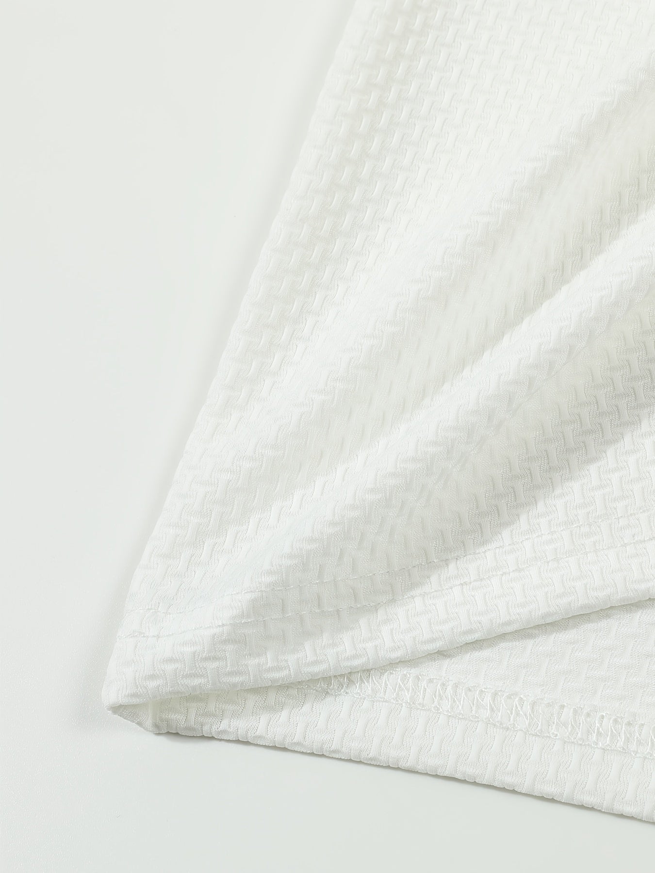 Men's Casual Golf Business Polo Shirt - Large Size Geometric Pattern