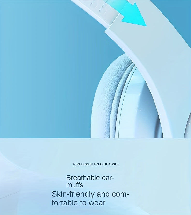 39 Luminous Wireless Headphones with Plug-in, Wired and Wireless Multifunctional Use - The Superior Findings Depot