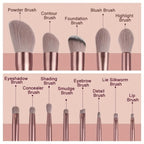13PCS Soft Fluffy Makeup Brushes Set For Cosmetics Foundation Blush Powder Eyeshadow Kabuki Blending Makeup Brush Beauty Tool - The Superior Findings Depot