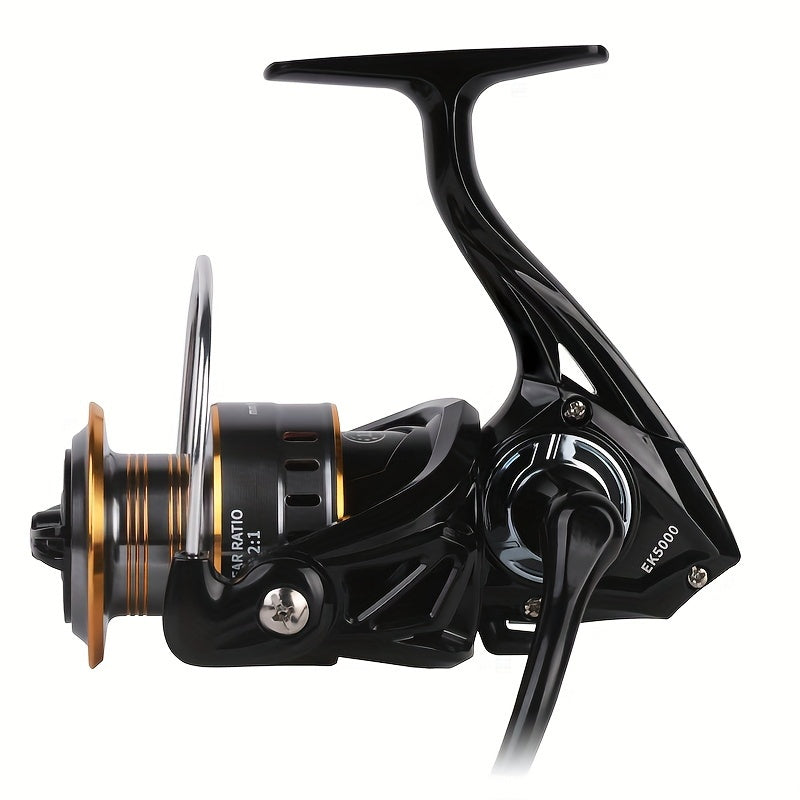 BILLINGS EK 1000~7000 Series, 5.2:1 Gear Ratio, 26LB Max Drag, Aluminum Alloy Metal Spool, Spinning Fishing Reel, For Freshwater Saltwater, Ambidextrous, Rotating, PA (Polyamide, Nylon) Major Material, Mixed Color, 1 Product - The Superior Findings Depot