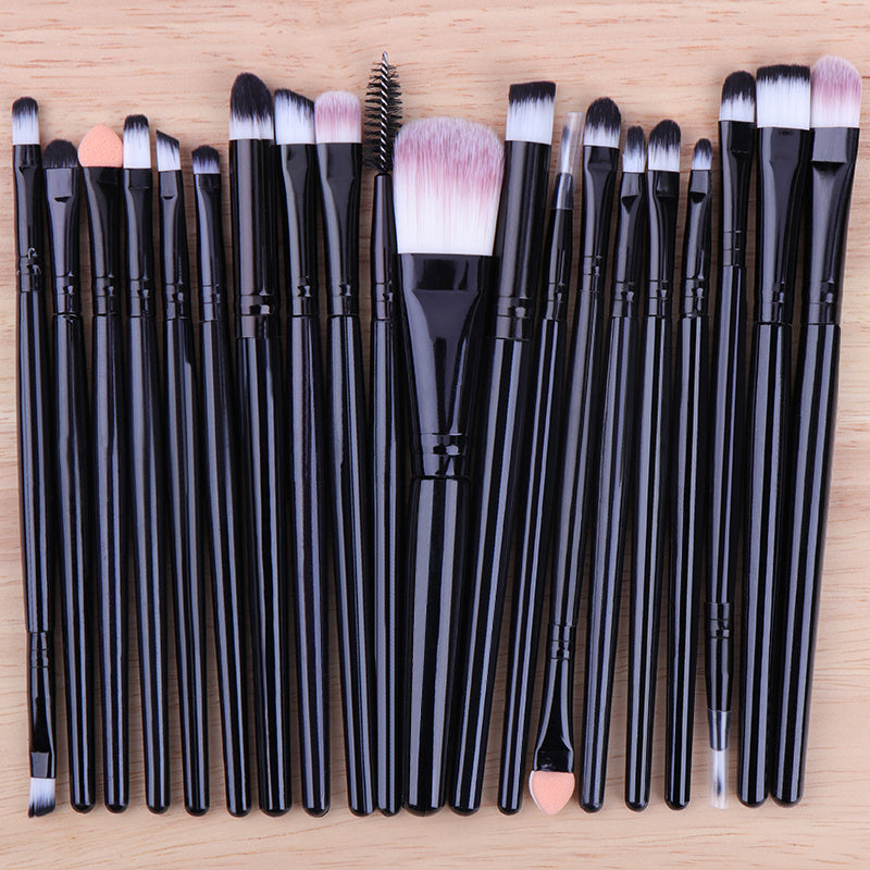 20-Piece Professional Eye Makeup Brush Set - Perfect for Creating Flawless Looks! - The Superior Findings Depot