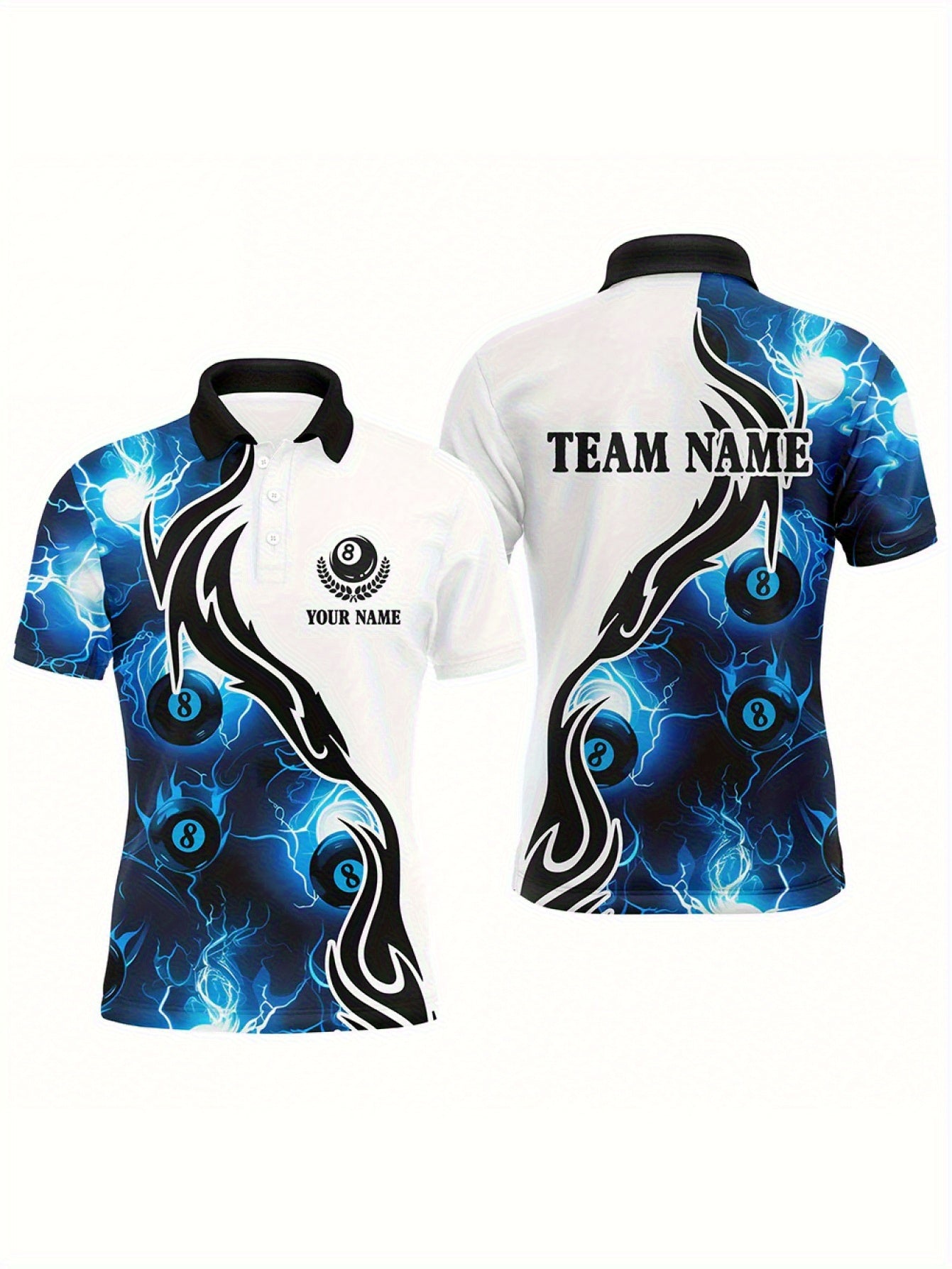 Ihembe Elifushane Lamadoda Eliyimikhono Eyenziwe Ngokwezifiso - Igama Nenombolo Yeqembu Eliqondene Nawe