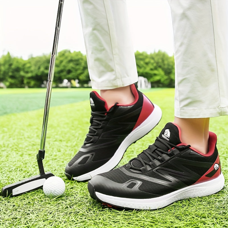 Men's Golf Shoes - Mesh Breathable Non-Slip Sneakers