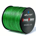500M-546YDS 300M-328YDS Super Strong Fishing Line, 4-Strand Multifilament PE Anti-abrasion Braided Line for Smooth Long Casting - The Superior Findings Depot