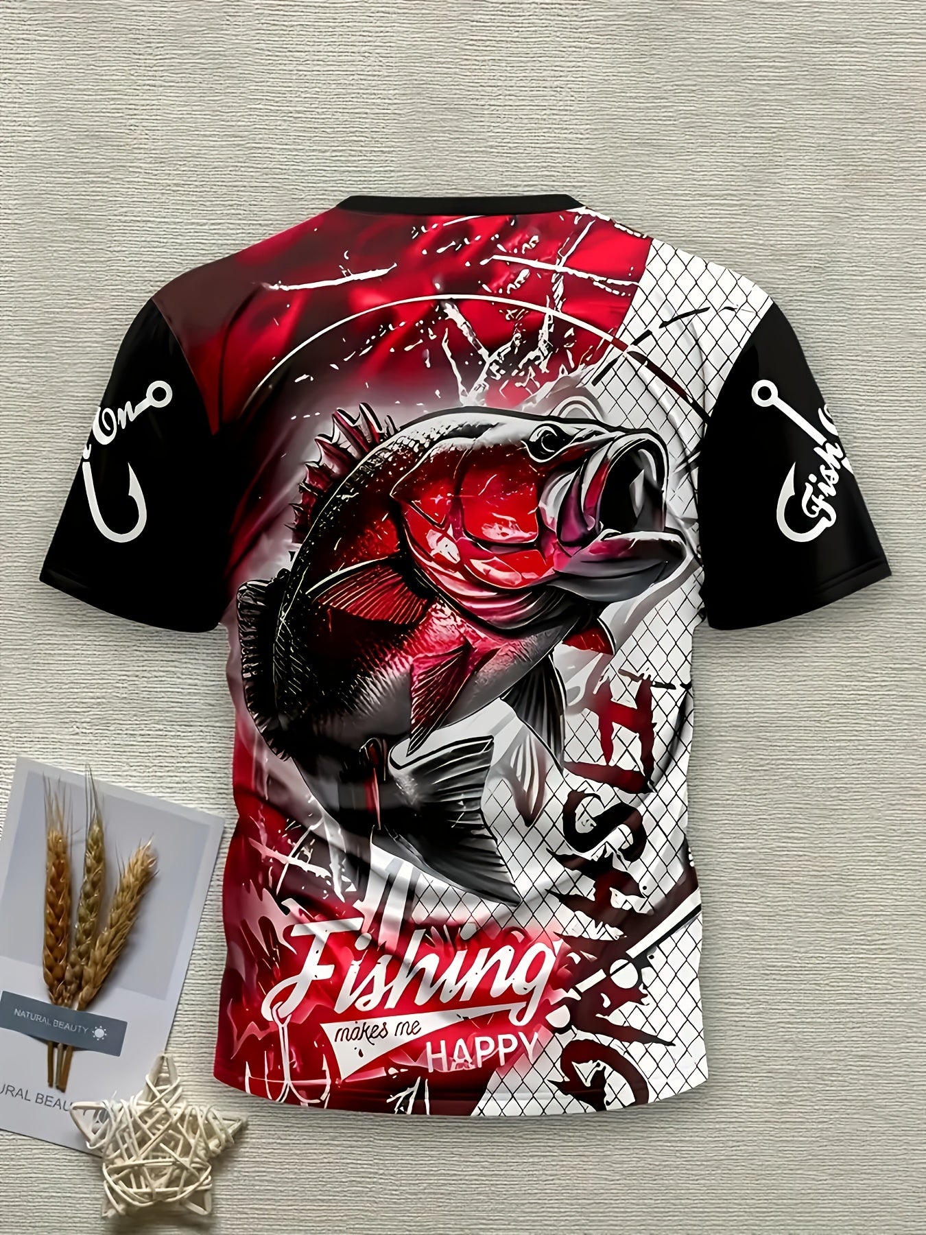 Ihembe Lomthandi Wokudoba Wabesilisa - I-Fish Hook &amp; Bass Graphic