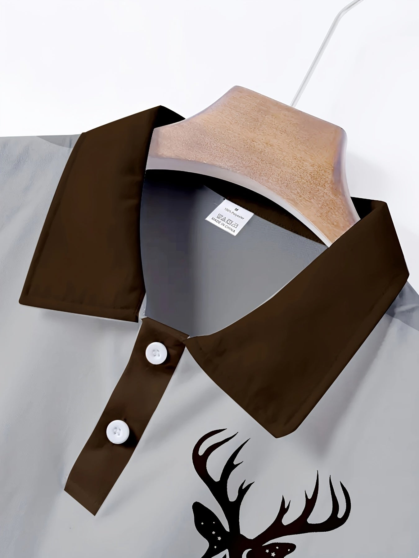 Ihembe Lemikhono Yabesilisa Elifihlakele - Isisekelo Esikhakhi Esine-Elk Print