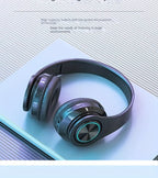 39 Luminous Wireless Headphones with Plug-in, Wired and Wireless Multifunctional Use - The Superior Findings Depot