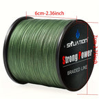 300/500M 4-Strand Multifilament PE Braided Fishing Line - Super Strong Anti-abrasion, Smooth Long Casting, 328/546YDS, 10/20/30/40/80LB (4.54/9.07/13.61/18.14/36.29KG) Pull, Durable and Reliable for Fishing Enthusiasts - The Superior Findings Depot
