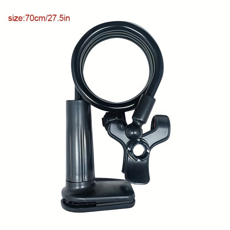 [360° TV Stand] 360° Omnidirectional TV Stand Mobile Phone Stand | A Thick Bathroom TV Stand with Adjustable Direction Angle for Lazy People | Available for RV, Office, Bedside, Home Use - The Superior Findings Depot