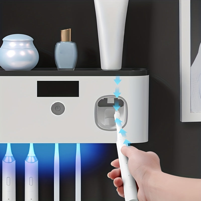 I-Smart Toothbrush Sanitizer - I-Automatic Toothpaste Dispenser Efakwe Odongeni I-USB
