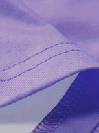 Men's Casual Ombre T-Shirt with White Cursive 'Whatever' Back Print - Dark Navy to Pink Gradient Short Sleeve Round Neck Tee, All-Season Fit, Machine Washable Streetwear & Casual Attire Top - The Superior Findings Depot