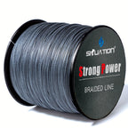 500M-546YDS 300M-328YDS Super Strong Fishing Line, 4-Strand Multifilament PE Anti-abrasion Braided Line for Smooth Long Casting - The Superior Findings Depot