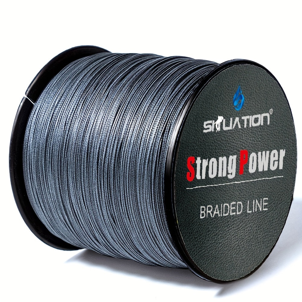 500M-546YDS 300M-328YDS Super Strong Fishing Line, 4-Strand Multifilament PE Anti-abrasion Braided Line for Smooth Long Casting - The Superior Findings Depot