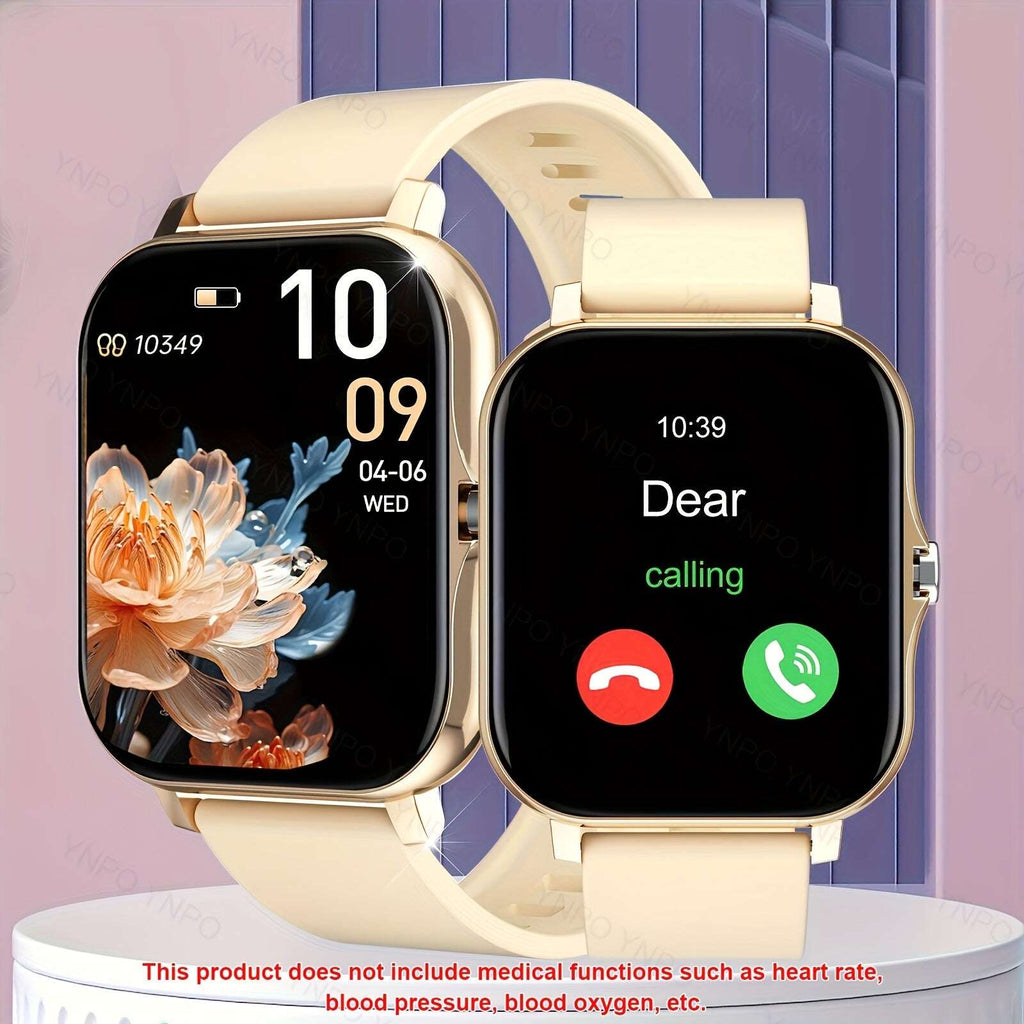 New Smart Watch with Wireless Calling/receiving, Multiple Sports Modes, Camera Control, Message Notification, Borderless Ultra-thin Design, Suitable for Android And iPhone, Unisex As A Gift - The Superior Findings Depot