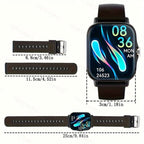 New Smart Watch with Wireless Calling/receiving, Multiple Sports Modes, Camera Control, Message Notification, Borderless Ultra-thin Design, Suitable for Android And iPhone, Unisex As A Gift - The Superior Findings Depot