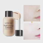 Lightweight Small Mini Bottle Liquid Concealer - Full Coverage For Acne, Dark Circles, And Blemishes, Travel Size