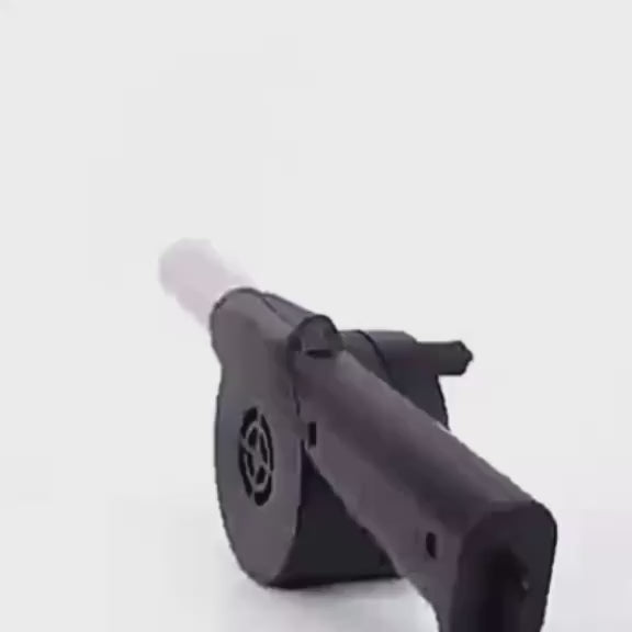 I-Blower Ephathwayo Esetshenziswa Ngesandla Yokwenza I-BBQ, Ukukhempa, Nokwenza Umlilo - Isipho SikaKhisimusi Esisebenziseka Kahle Futhi Esilula Ukusisebenzisa