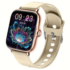 Smartwatch for Men and Women, Wireless Call Answering, Multiple Sports Modes, Compatible with iPhone and Android Systems, Best Gift Choice - The Superior Findings Depot